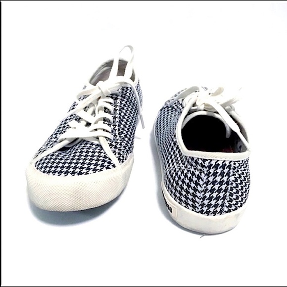 SeaVees x JCrew. Monterey houndstooth sneakers - Picture 3 of 5